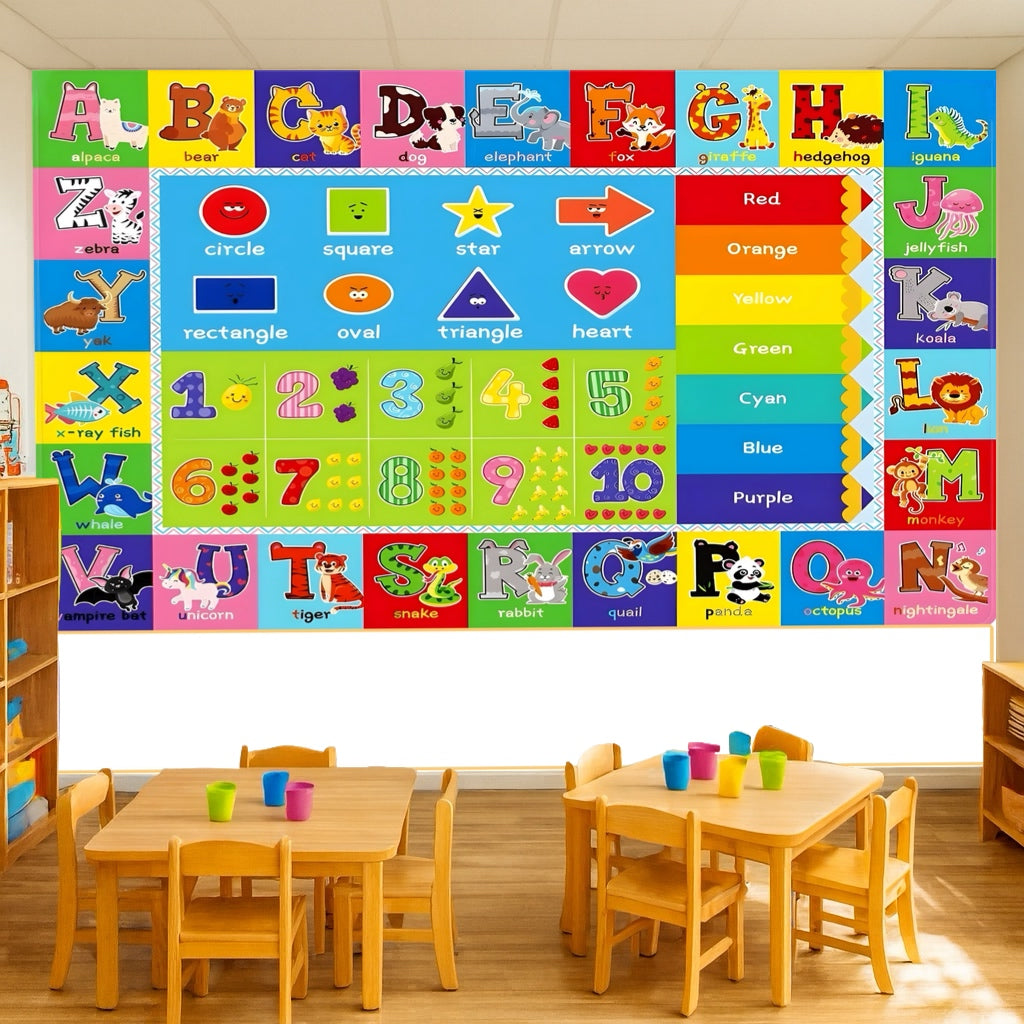 Kids Learning Wallpaper Mural