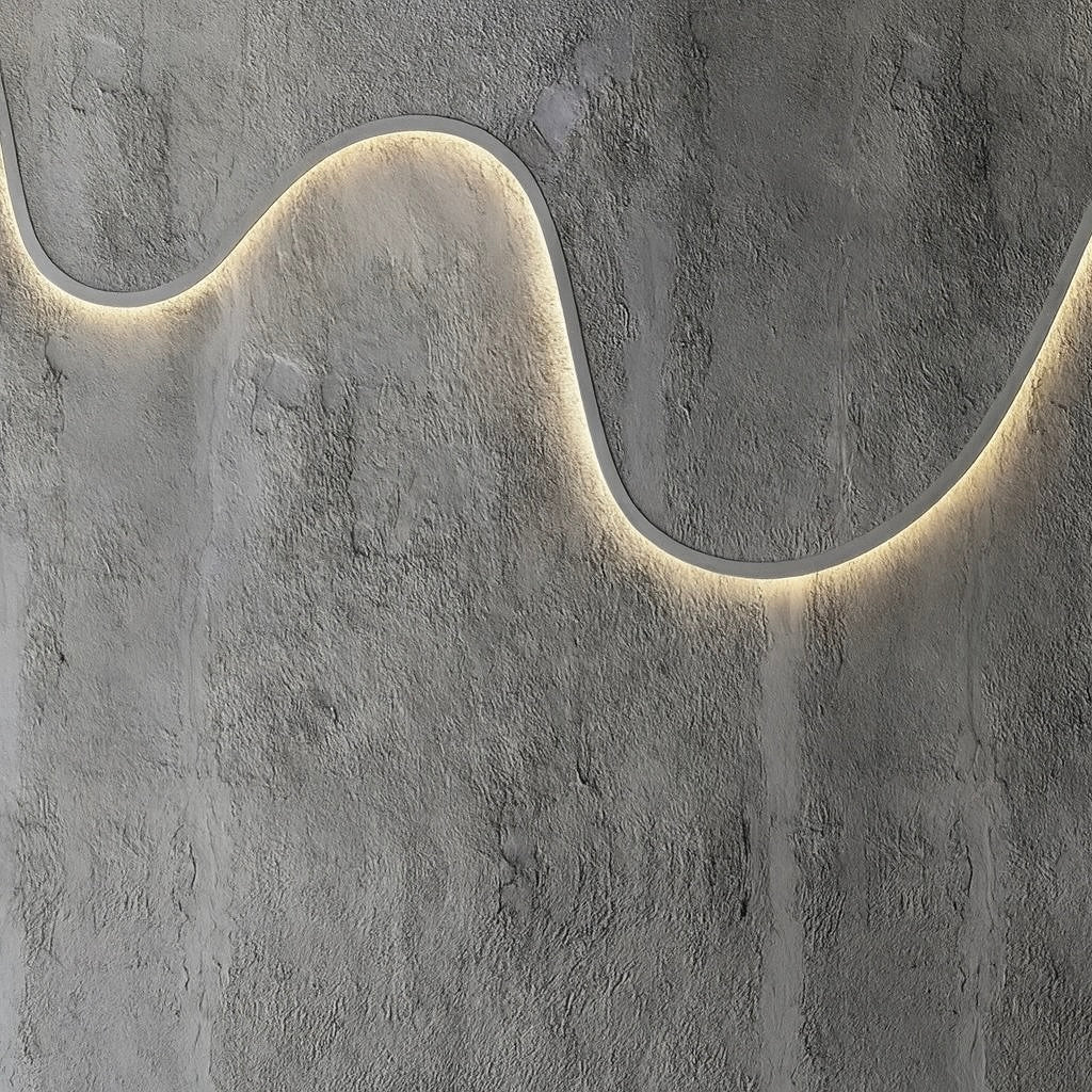 Luminous Wave Luxe Wallpaper Mural